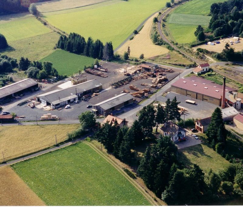 plan de haut de la scierie Filaire